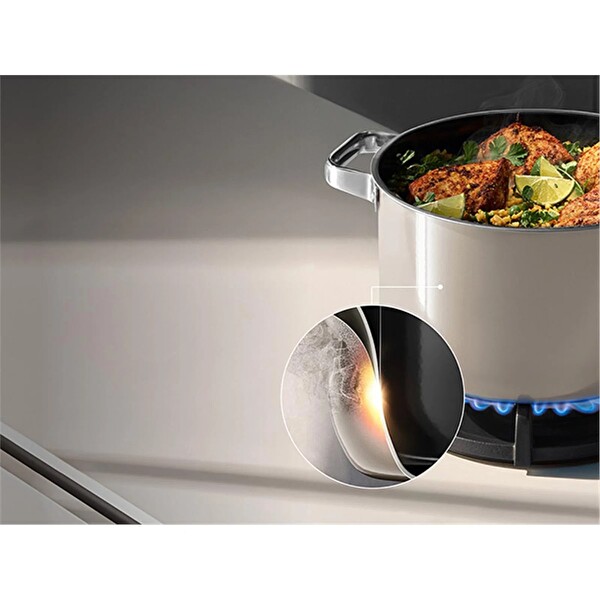 WMF 3201114513 Fusiontec 4 Parça Macadamia Krem Tencere Seti