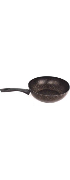 Fms G3014SYH 28 CM Siyah Granit Wok Tava