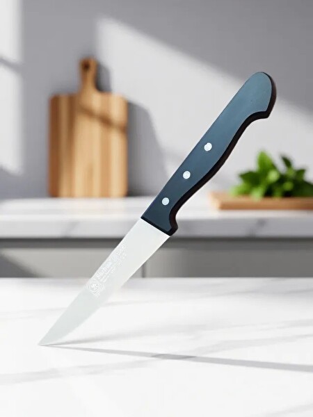 Sürbisa Sürmene Kasap Bıçağı 25 CM Pimli Paslanmaz Çelik Sıyırma Doğrama Et Sebze Ekmek Mutfak Çeyiz Bıçağı