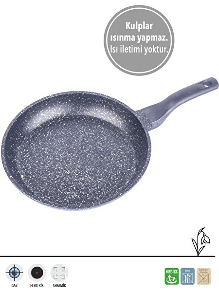 Fms D3007 Döküm Granit 2'li 20-28 CM Tava Seti