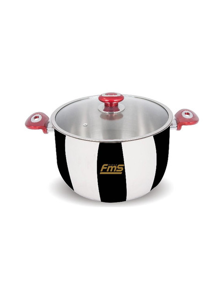 Fms 1026KRM İdeal Çelik 26 CM Derin Tencere Kırmızı