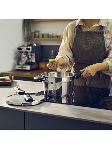 Fissler Vitaquick Elemental 4.5 L Düdüklü Tencere Gümüş