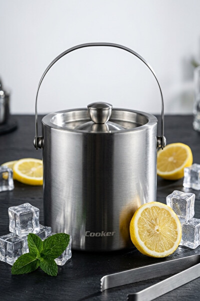 Cooker 1.6 L Çelik Buz Kovası YK1838