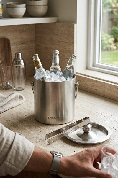 Cooker 1.6 L Çelik Buz Kovası YK1838