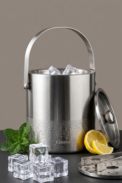 Cooket 2 L Çelik Buz Kovası YK1839
