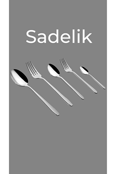 Özlife Defne 30 Parça 6 Kişilik Paslanmaz Çelik Çatal Kaşık Takımı Seti