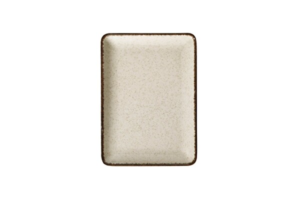 Kütahya Porselen Moderna Kayık Tabak Tarçın 18x13 CM Tekli TAN18X13DUS2730P02