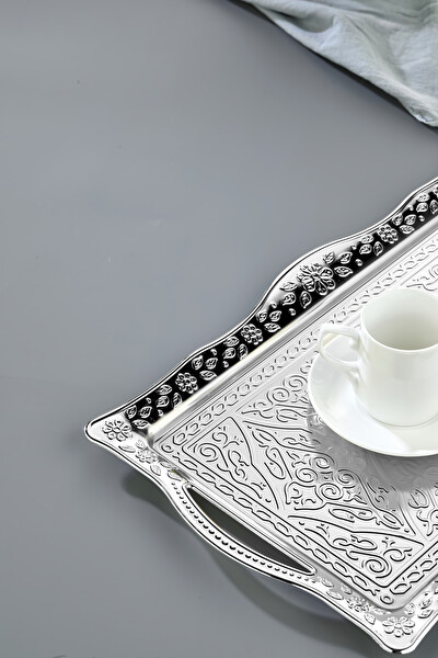 Cooker CKR4746 Sedef Metal 42 CM Dikdörtgen Sunum Tepsisi