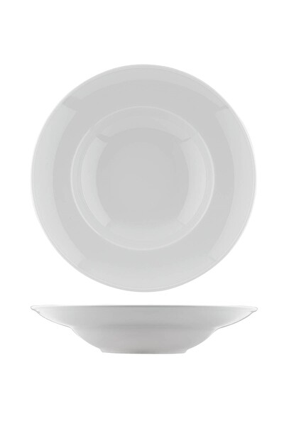 Kütahya Porselen Bone Risus Makarna Tabağı Krem 27.5 CM 4'lü BNRS27SPT00