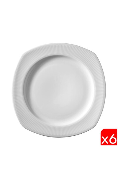 Kütahya Porselen Çisil Servis Tabağı 23.5 CM 6'lı CSL24DU00
