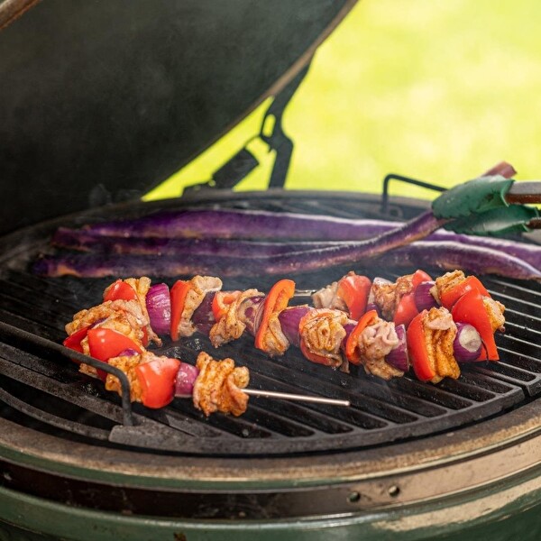 Big Green Egg BG-120786 Döküm Demir Yarım Izgara Large
