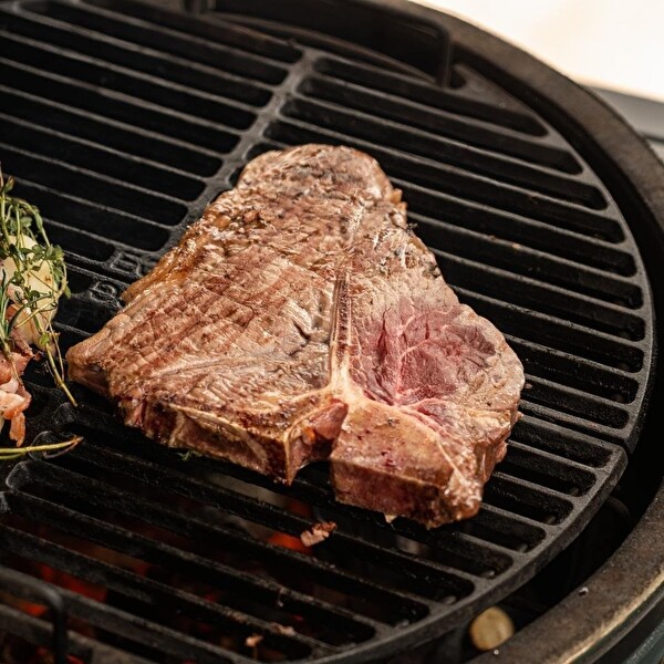 Big Green Egg BG-120786 Döküm Demir Yarım Izgara Large