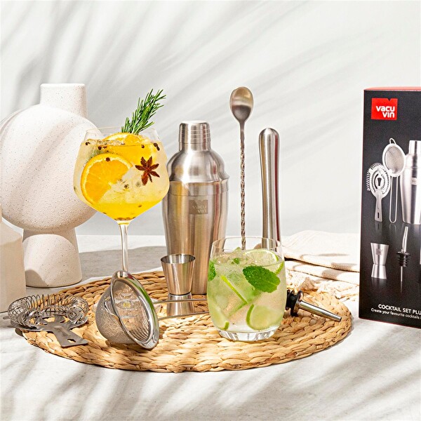 Vacu Vin 7889361 Kokteyl Seti XL 7 Parça Kutulu