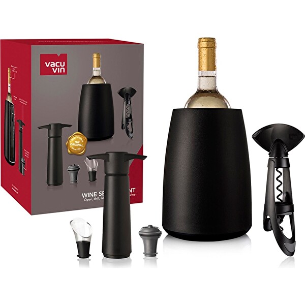 Vacu Vin 3890660 Şarap Seti Elegant 5 Parça Kutulu