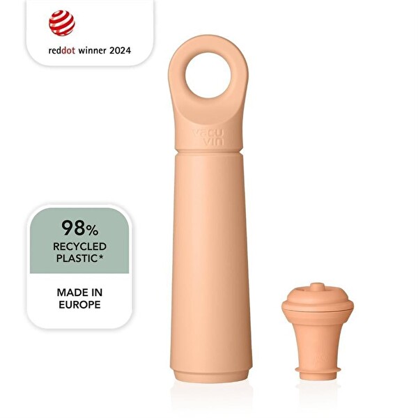 Vacu Vin 7811606 Şarap Vakum Seti 1 Pompa 1 Şarap Tıpası Somon