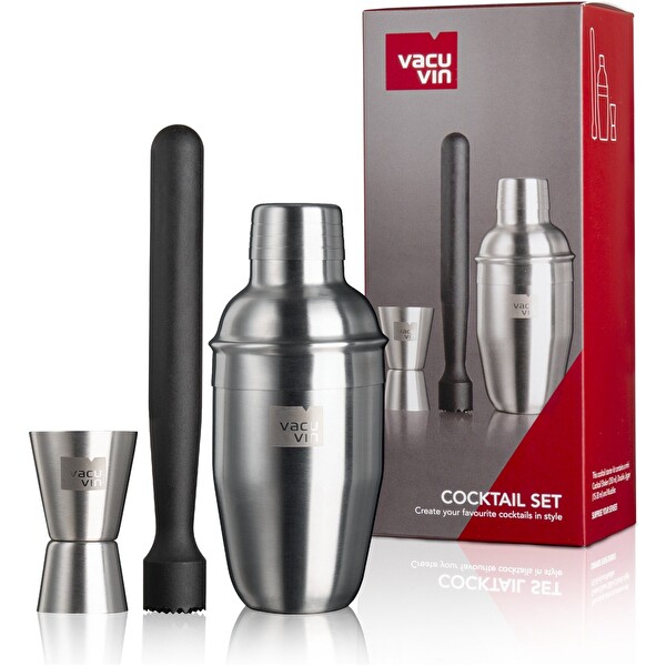 Vacu Vin 7889362 Kokteyl Seti 3 Parça Kutulu