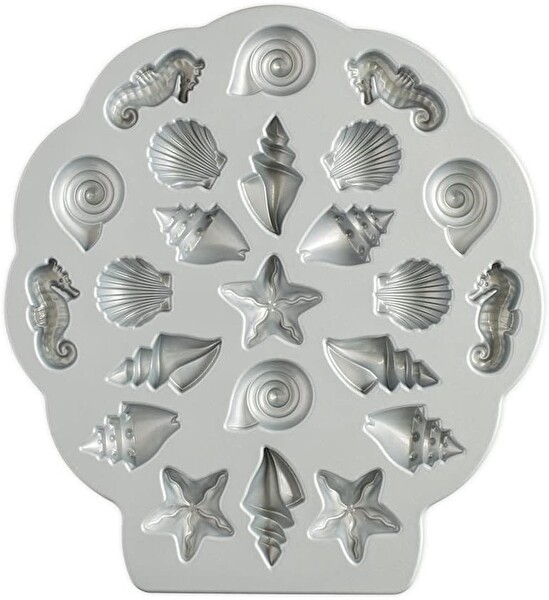 Nordic Ware 80148 Mini Deniz Kabukları Kek Kalıbı