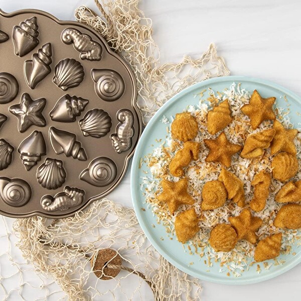 Nordic Ware 80148 Mini Deniz Kabukları Kek Kalıbı