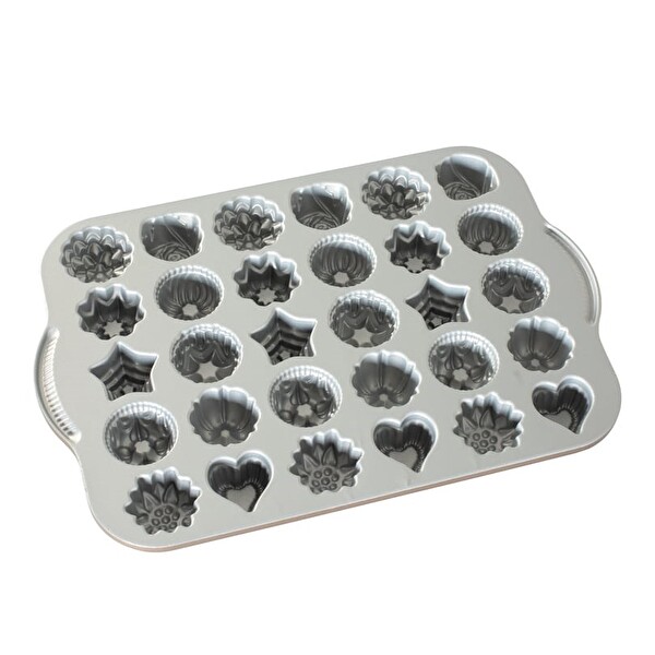 Nordic Ware 59448 5 Çayı Mini Kek Şekilleri Kalıbı Spring