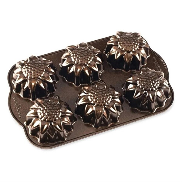 Nordic Ware 56448 6'lıı Mini Ayçiçek Kek Kalıbı