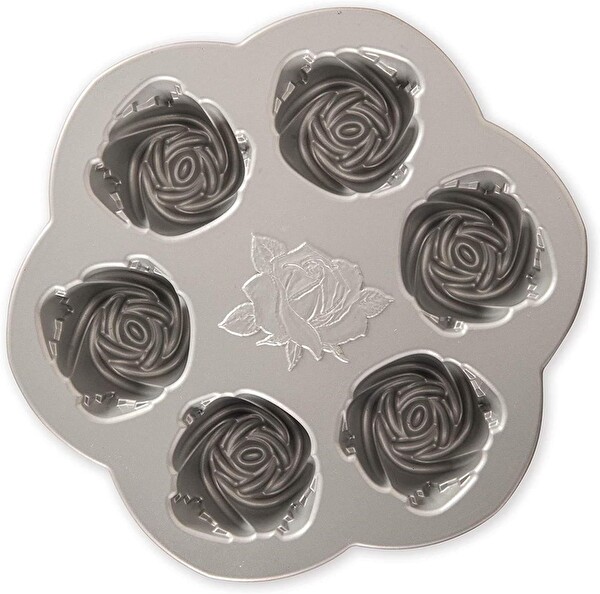 Nordic Ware 85148 6'lı Mini Gül Kek Kalıbı