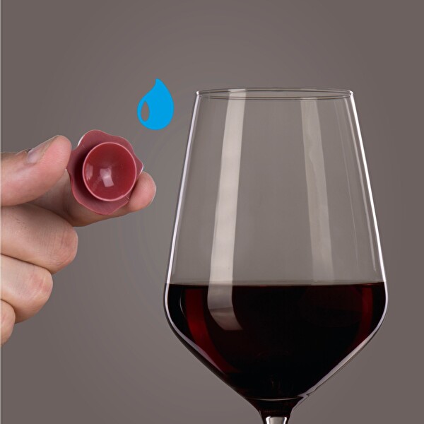 Vacu Vin 1886461 Bardak Markörleri Klasik 8 Parça Kutulu