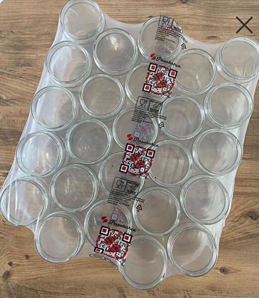 Paşabahçe 425 CC Kapaklı Cam Konserve Kavanoz 25'li