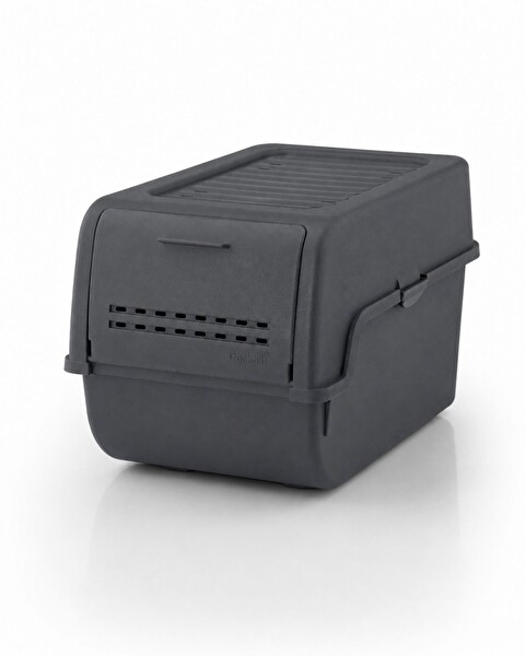 Jet's Home BPA Free8 L Havalandırmalı Antrasit Mini Patates Soğan Sepeti