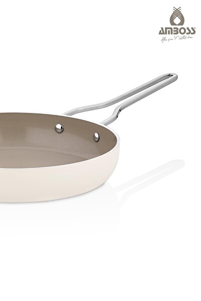 Amboss Sera Nova Doğal Seramik Tava 32 CM 3.2 Litre Latte