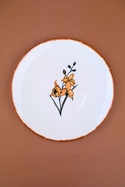 Tabak Evi Porselen ALY6 Azelya Düz Tabak 19.50 CM Tekli