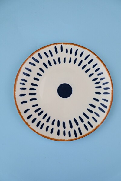 Tabak Evi Porselen Spotty Düz Tabak 19.50 CM SP3 Tekli