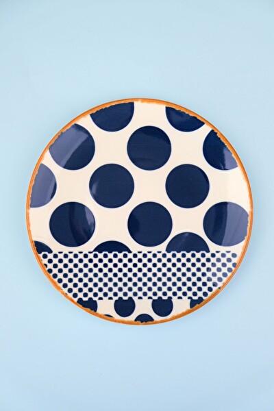 Tabak Evi Porselen Spotty Düz Tabak 19.50 CM SP2 Tekli