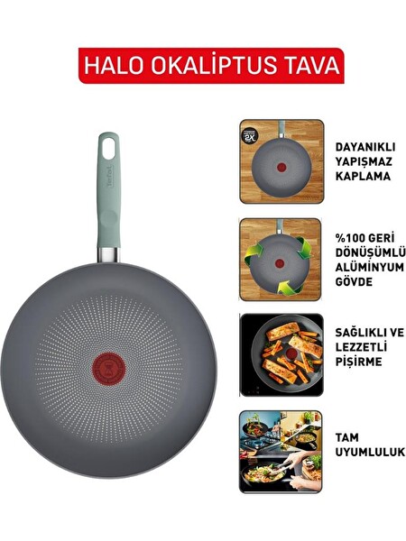 Tefal Halo Okaliptus 20 CM Tava
