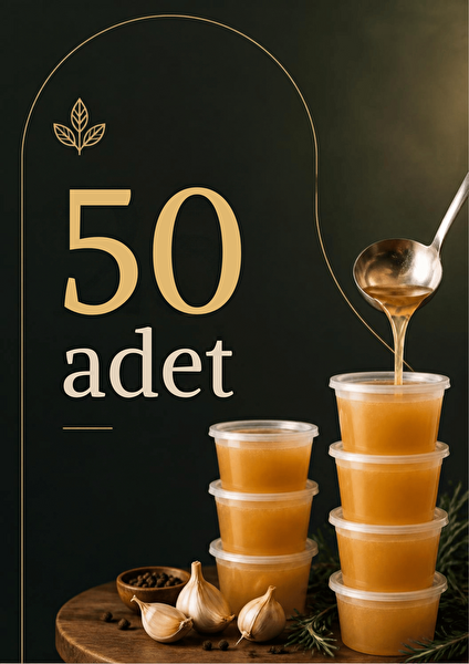 Mithra Life MIT1369 120 ML Sızdırmaz Mini Saklama Kabı Sosluk Buzluk Kabı - 50 Adet