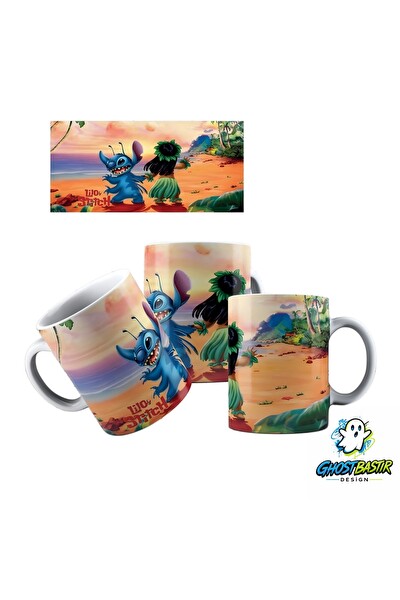 Ghostbastır Design Stitch Kupa Bardak - 1 Adet K0687