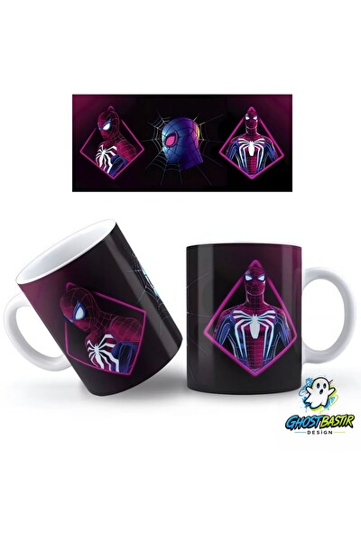 Ghostbastır Design Spider-man Kupa Bardak - 1 Adet K0649