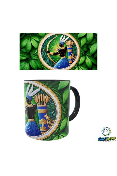 Ghostbastır Design Bohem Okçu Kupa Bardak - 1 Adet K0519