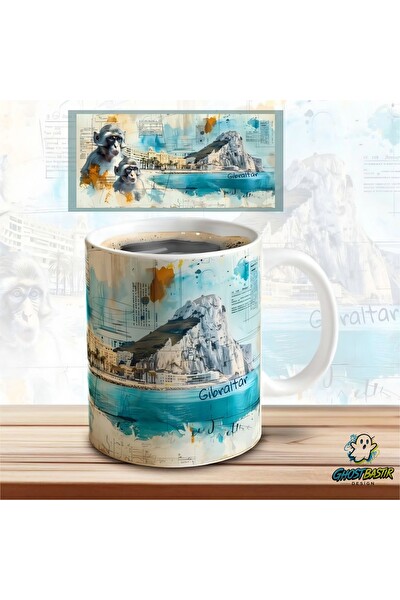 Ghostbastır Design Gibraltar Kupa Bardak - 1 Adet K0563