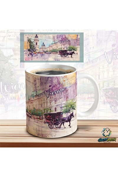 Ghostbastır Design Vienna Kupa Bardak - 1 Adet K06715