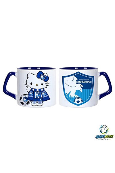 Ghostbastır Design Erzurumspor Hello Kitty Kupa Bardak - 1 Adet 0987