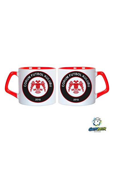 Ghostbastır Design Çorum Futbol Kulübü Kupa Bardak - 1 Adet 0980