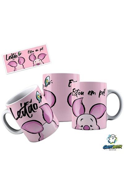 Ghostbastır Design Piglet Kupa Bardak - 1 Adet K0493