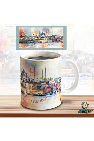 Ghostbastır Design İstanbul Kupa Bardak - 1 Adet K0578