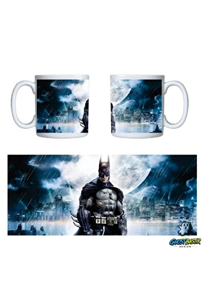 Ghostbastır Design Batman Kupa Bardak - 1 Adet K0514