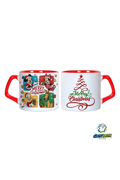 Ghostbastır Design Disney Noel | Yılbaşı Kupa Bardak - 1 Adet 0982