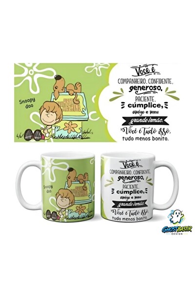 Ghostbastır Design Snoopy-Doo Kupa Bardak - 1 Adet K0677