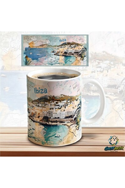 Ghostbastır Design Ibiza Kupa Bardak - 1 Adet K0575