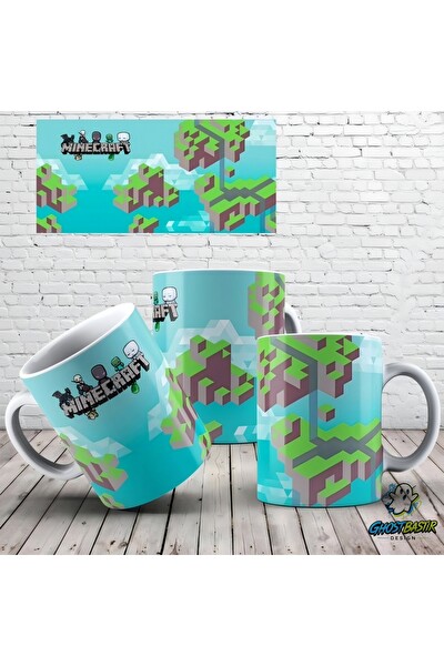 Ghostbastır Design Minecraft Kupa Bardak - 1 Adet K0613