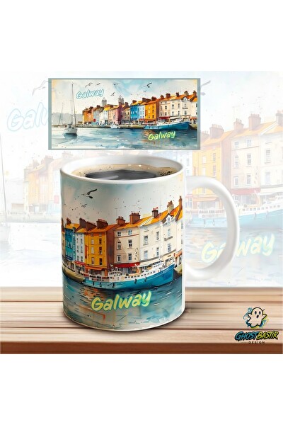 Ghostbastır Design Galway Kupa Bardak - 1 Adet K0560