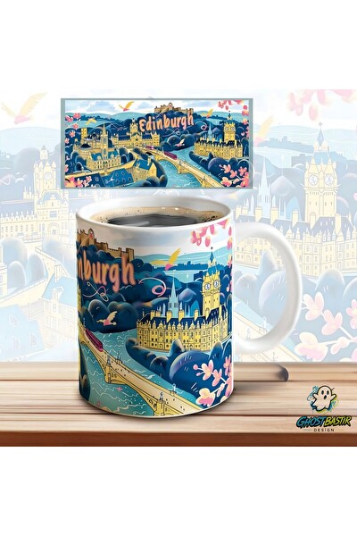 Ghostbastır Design Edinburg Kupa Bardak - 1 Adet K0555